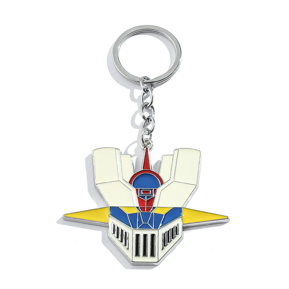 Men'S Fashion Model - Porte-clés Logo Robot Guerrier Anime Dessin