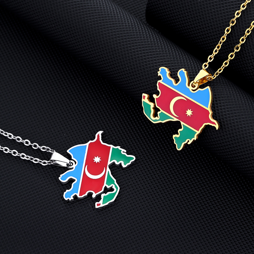 Amazon Men'S Fashion - Collier goutte à goutte géométrique pour