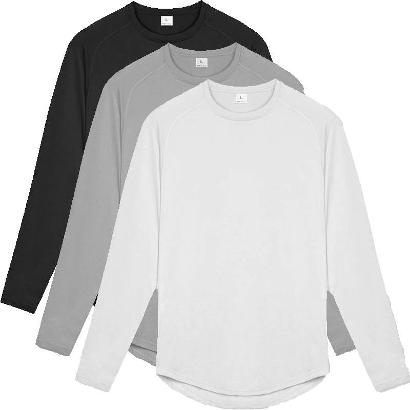 Muscle Tee Workout - Chemises à manches longues à séchage