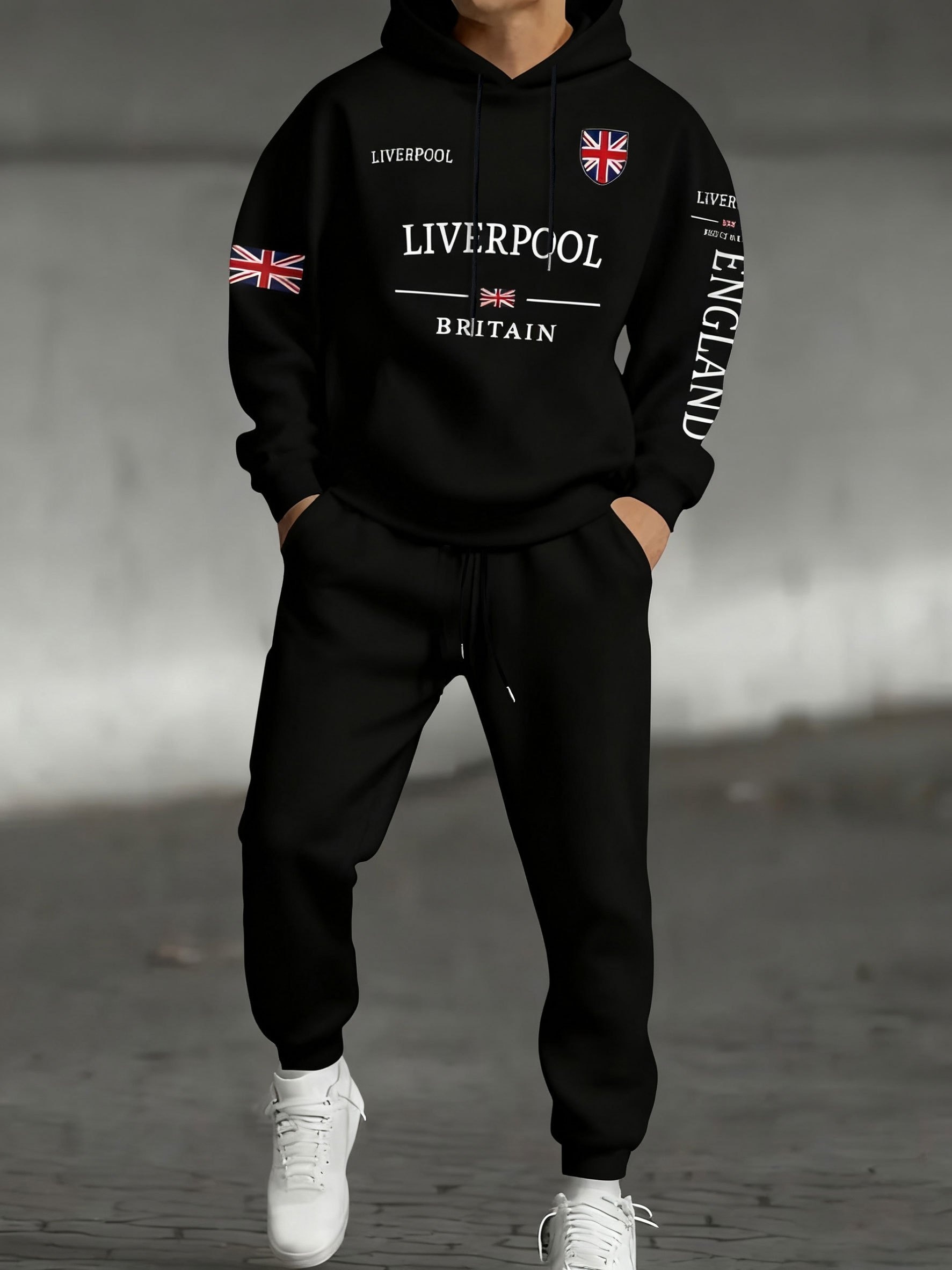 Men'S Fashion Clothing - Ensemble de sweat-shirts à capuche tendance