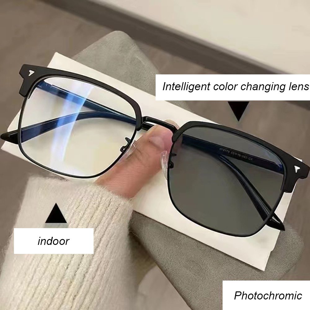 Mens Fashion Discord - Lunettes de soleil colorées photochromiques pour