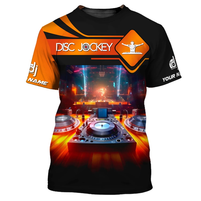 Mens Fashion Discord - T-shirt à manches courtes Disc Jockey