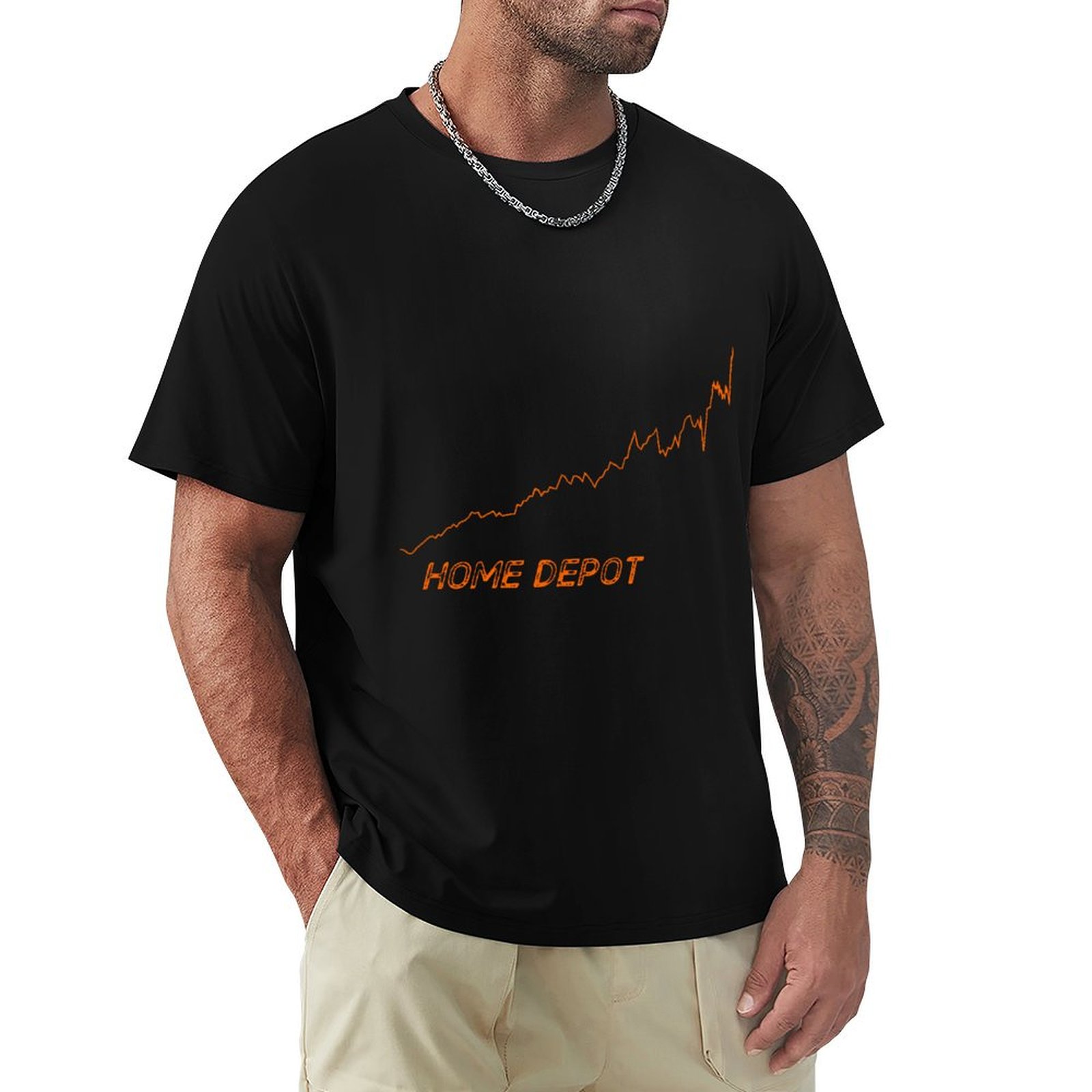 Men'S Fashion Depot - Home Depot Graph T-Shirt T-shirt décontracté