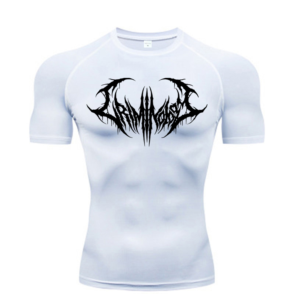 Muscle Tee Workout - T-Shirt de gymnastique à Compression à