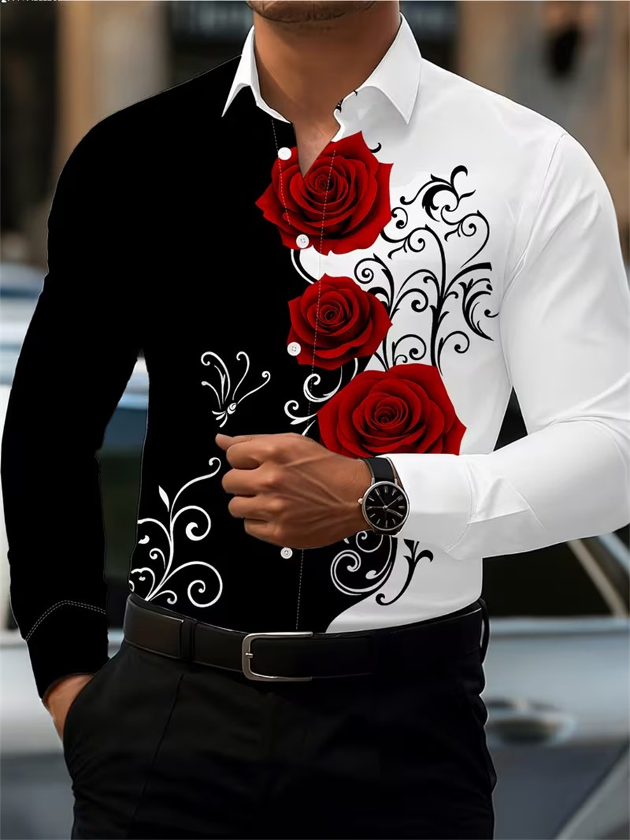 Men'S Fashion Outfits - Chemise à manches longues pour homme,