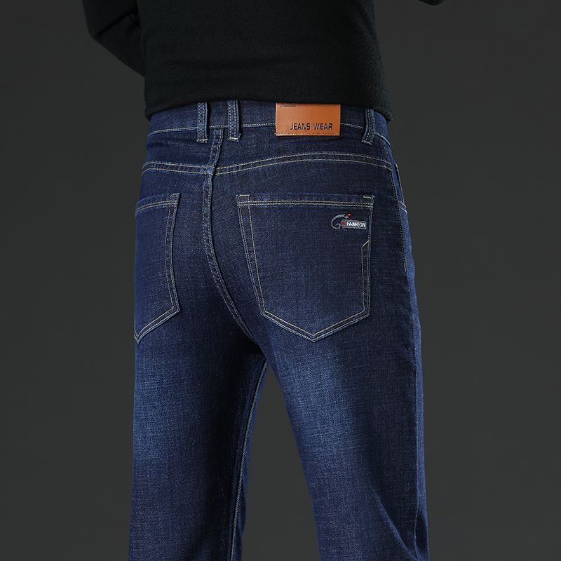 Men'S Fashion Grey Jeans - Nouveau Jean Droit Homme Tendance Gris