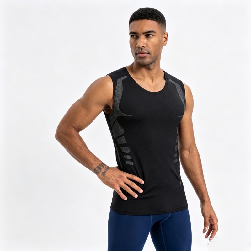 Muscle Tee Workout - Nouveau débardeur de compression pour homme,