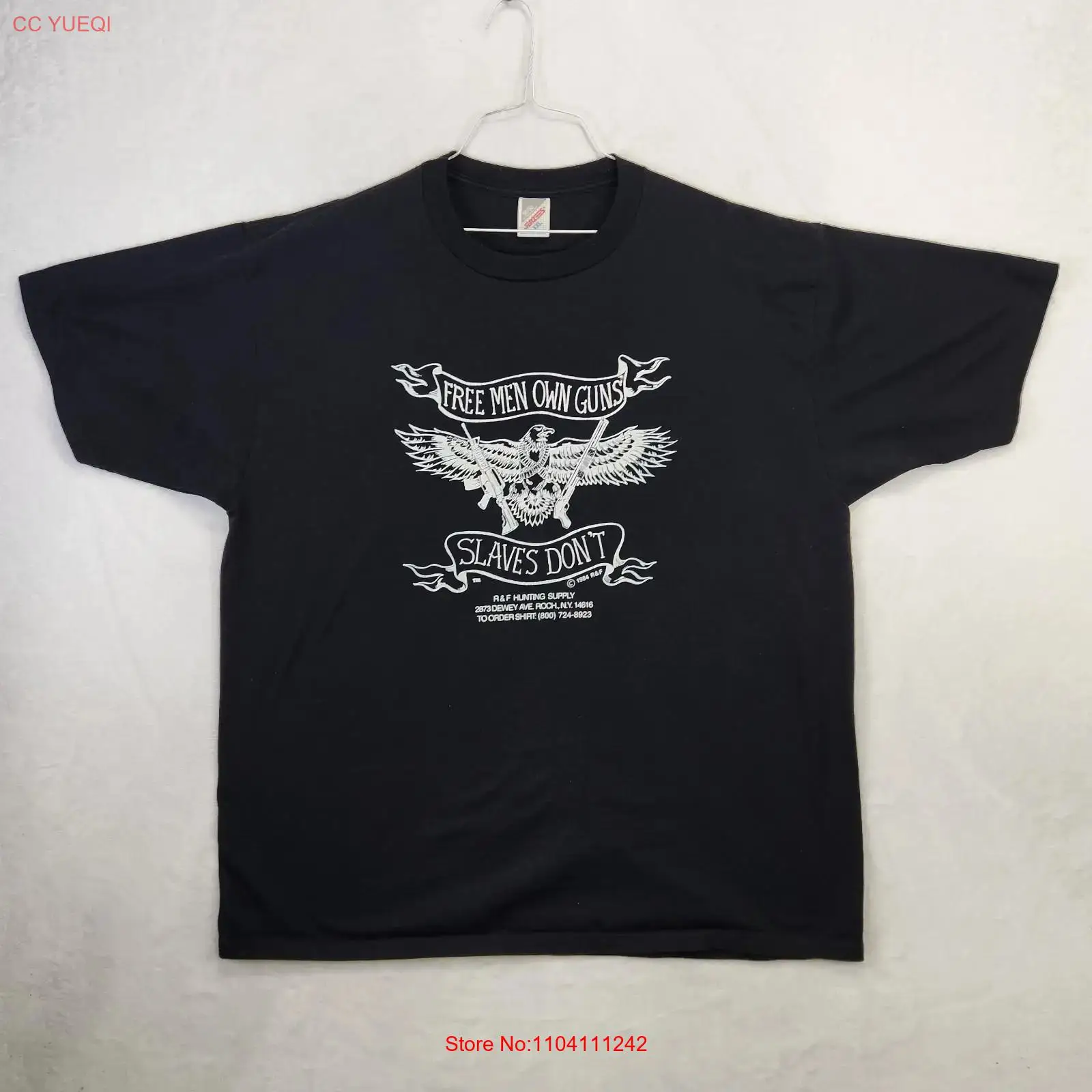 Men'S Fashion Xxl - T-shirt vintage 1984 R F Hunting