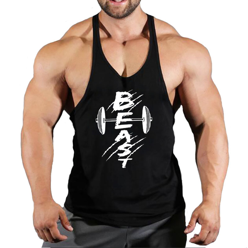 Muscle Tee Workout - Débardeur de Fitness pour hommes, marque