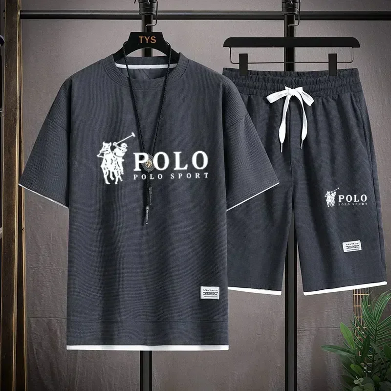 Men'S Fashion Clothing - Ensemble 2 pièces gaufré pour homme