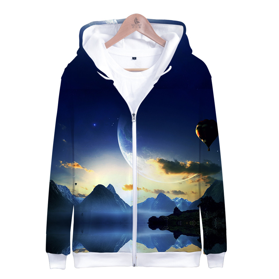 Sweat-shirt à capuche pour gar - Mens Fashion Zip Up Hoodies avis et prix