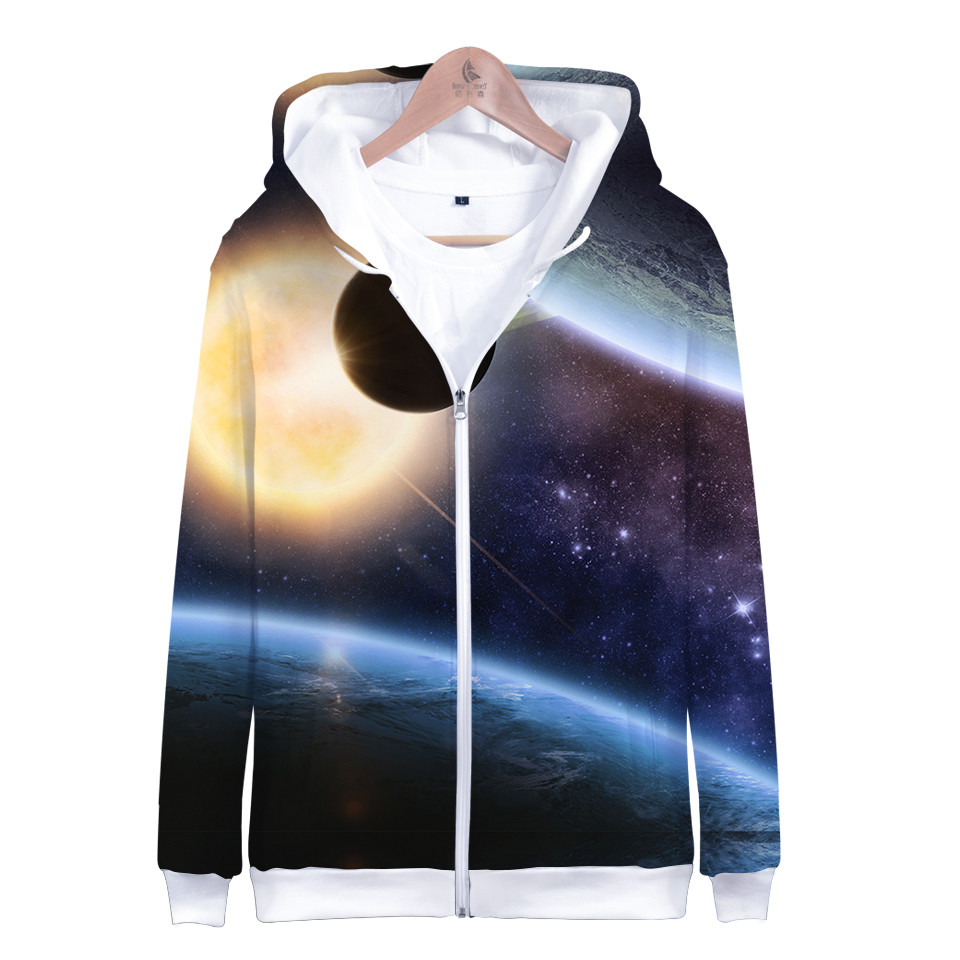 Sweat-shirt à capuche pour gar - Mens Fashion Zip Up Hoodies avis et prix