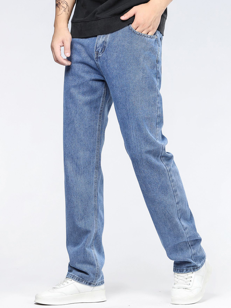 Jean baggy pour homme, style c - Men'S Fashion Grey Jeans avis et prix