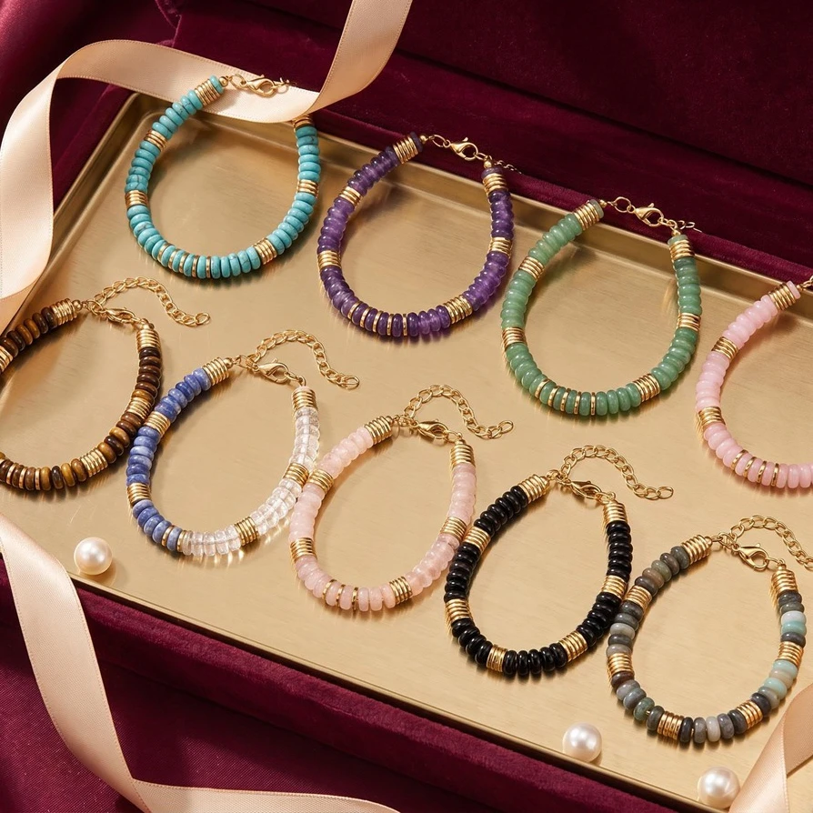 Bracelet ajustable en pierres  - Mens Fashion Discord avis et prix