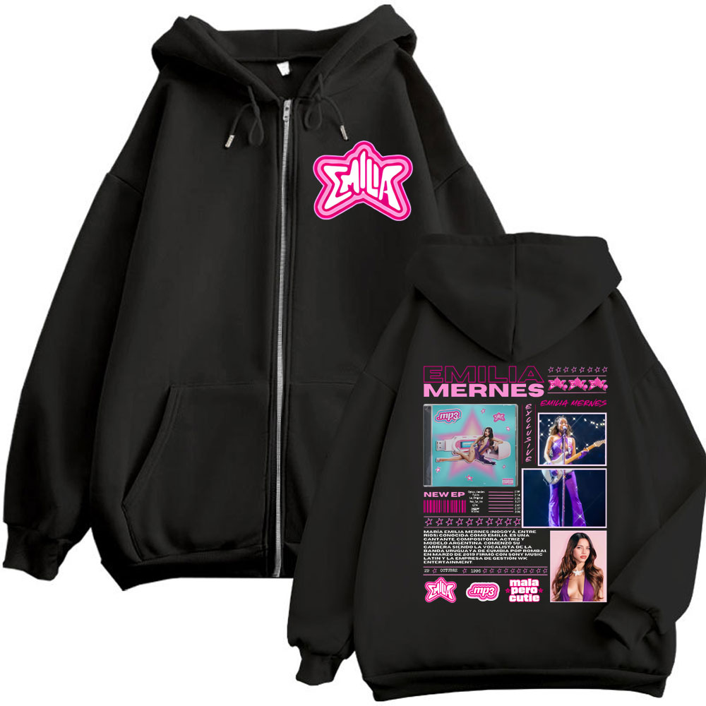Emilia Mernes MP3 Album Merch  - Mens Fashion Zip Up Hoodies avis et prix
