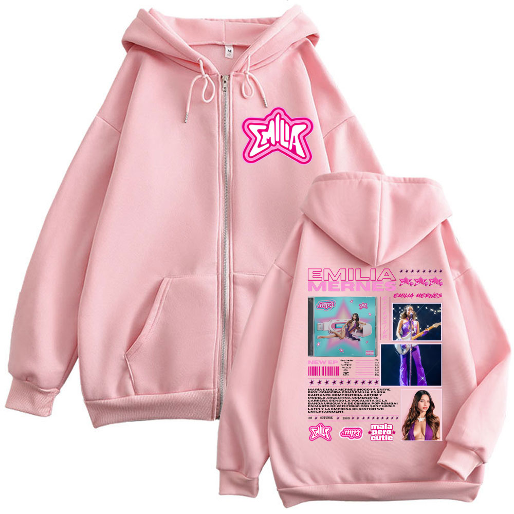 Emilia Mernes MP3 Album Merch  - Mens Fashion Zip Up Hoodies avis et prix