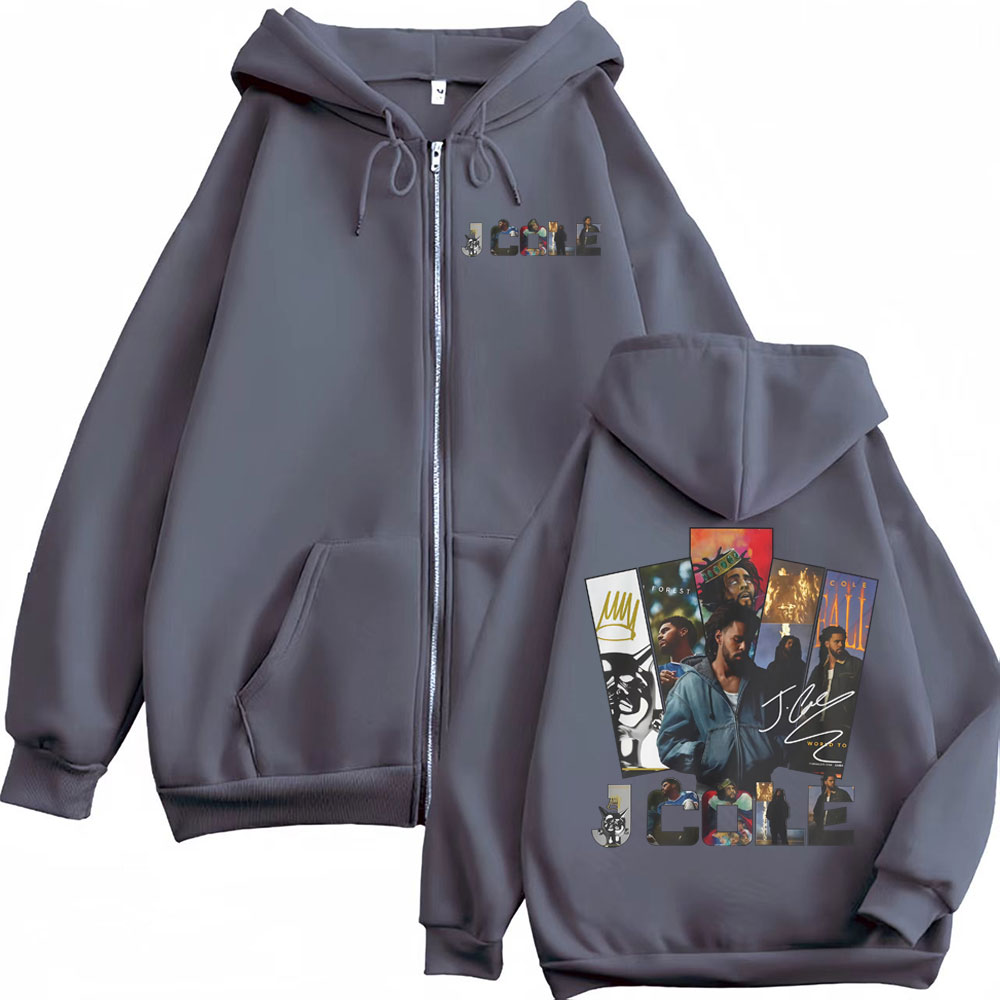 J. Cole The Fall Off Album 202 - Mens Fashion Zip Up Hoodies avis et prix
