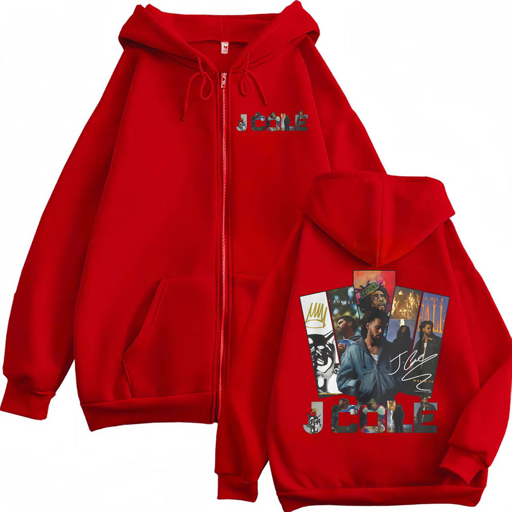 J. Cole The Fall Off Album 202 - Mens Fashion Zip Up Hoodies avis et prix