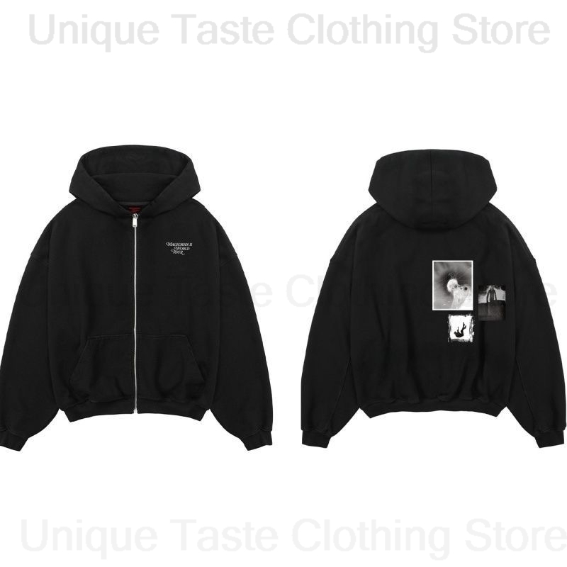 Jackson Wang MAGICMAN 2 même s - Mens Fashion Zip Up Hoodies avis et prix