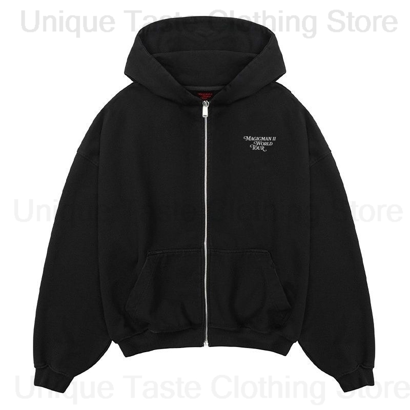 Jackson Wang MAGICMAN 2 même s - Mens Fashion Zip Up Hoodies avis et prix