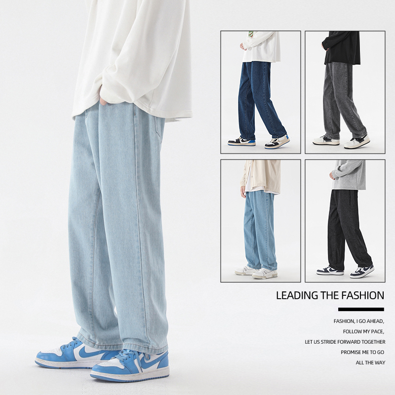 Jean décontracté pour hommes,  - Men'S Fashion Grey Jeans avis et prix