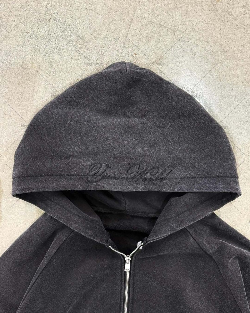 Y2K harajuku gothique lettre i - Mens Fashion Zip Up Hoodies avis et prix