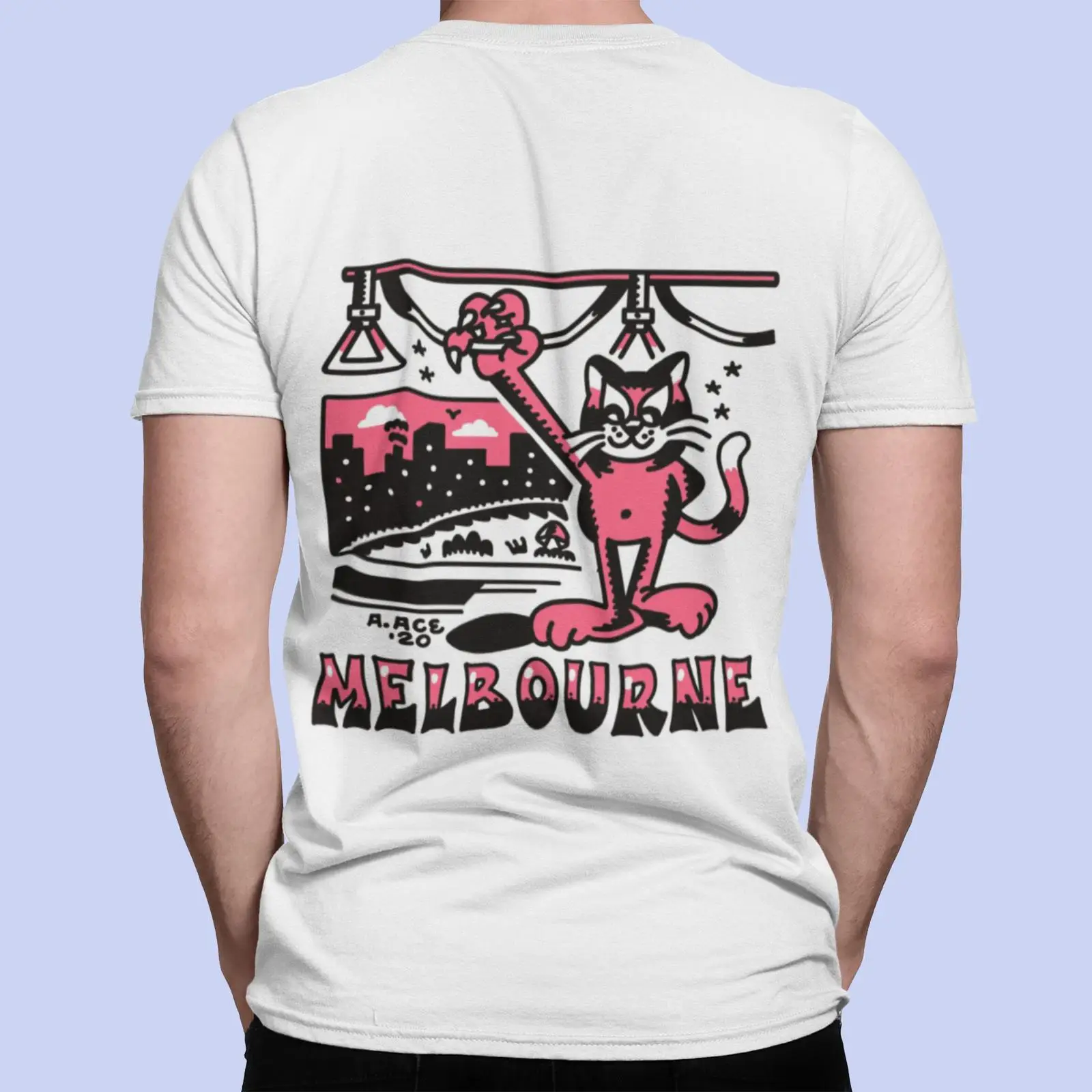 T-shirt Melbourne Tram, motif  - Mens Fashion Melbourne avis et prix