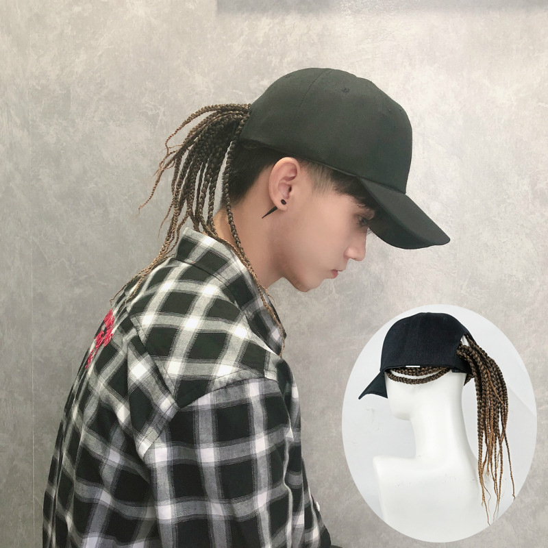 Perruque synthétique bouclée i - Men Fashion Hair Style avis et prix