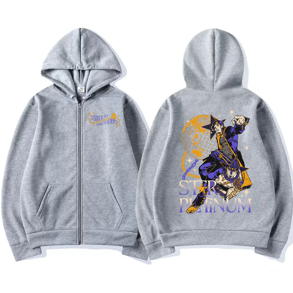 Anime Jojo Bizarre Adventure s - Mens Fashion Zip Up Hoodies avis et prix