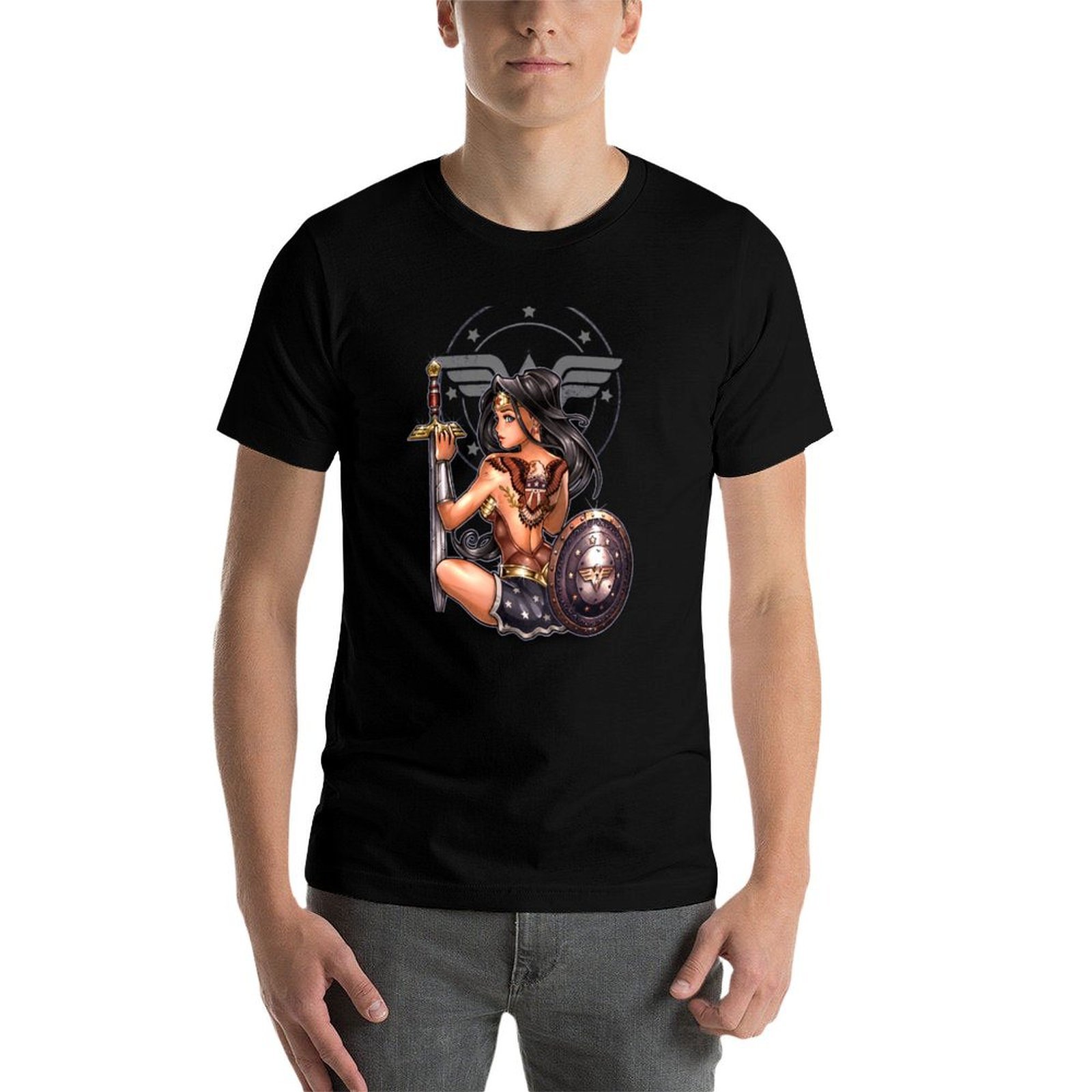 T-shirt version pin-up AMAZON, - Amazon Men'S Fashion avis et prix