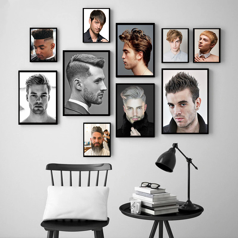 Affiche de coiffure pour homme - Men Fashion Hair Style avis et prix