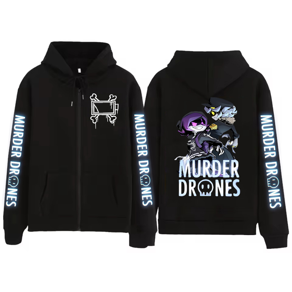 Murder Drones – sweat à capuch - Mens Fashion Zip Up Hoodies avis et prix