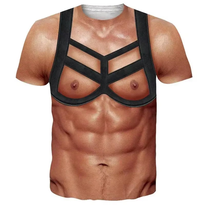 T-shirt imprimé 3D corps muscl - Muscle Tee Workout avis et prix