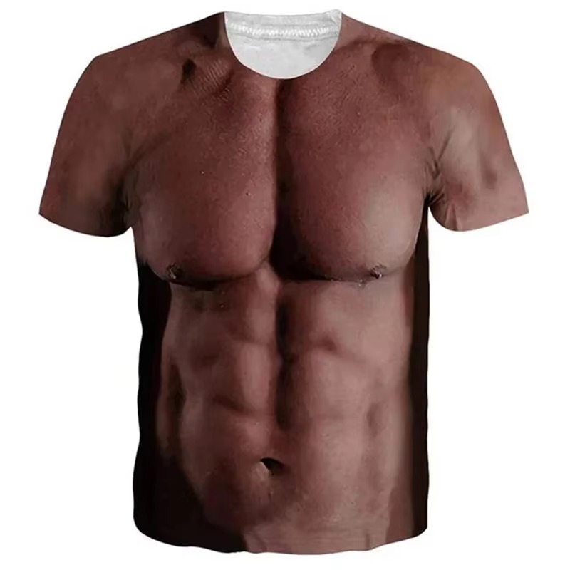 T-shirt imprimé 3D corps muscl - Muscle Tee Workout avis et prix