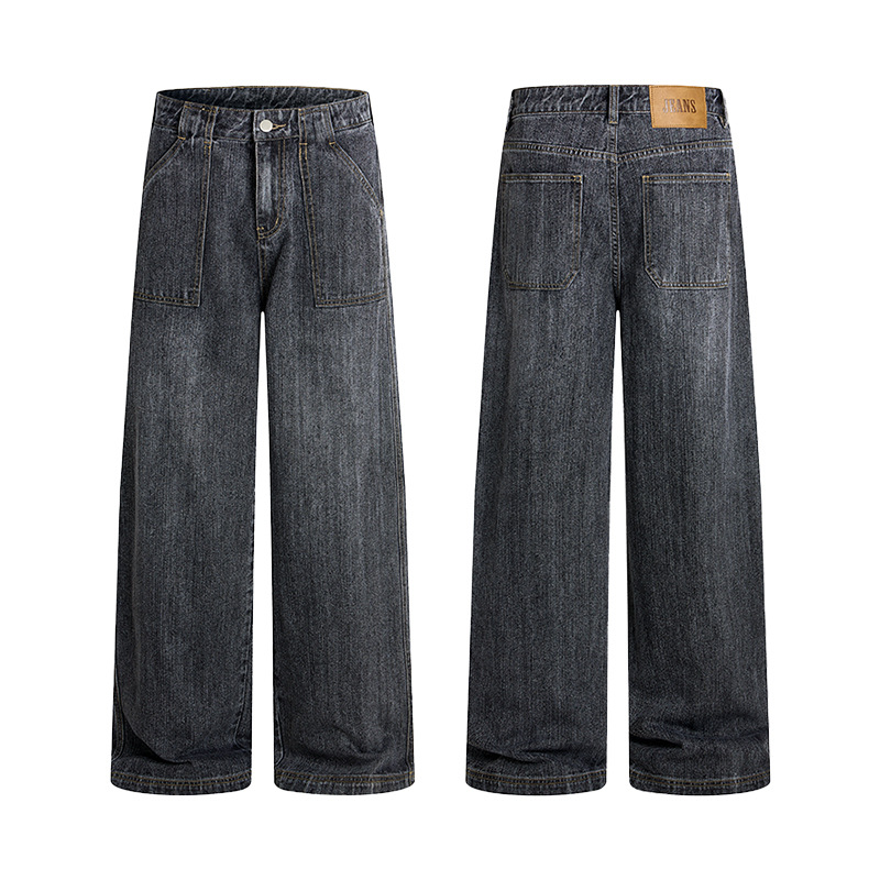 Nouveau Jean Décontracté Homme - Men'S Fashion Grey Jeans avis et prix