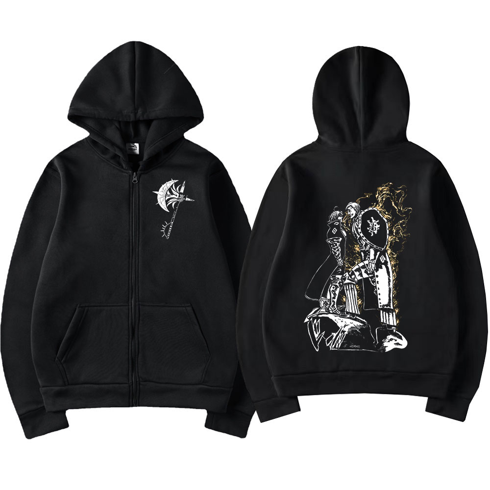 Anime Les Sept Péchés Capitaux - Mens Fashion Zip Up Hoodies avis et prix