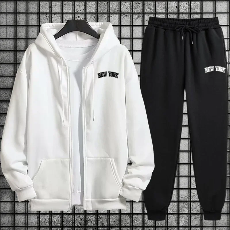 Survêtement Homme Qualité Supé - Mens Fashion Zip Up Hoodies avis et prix